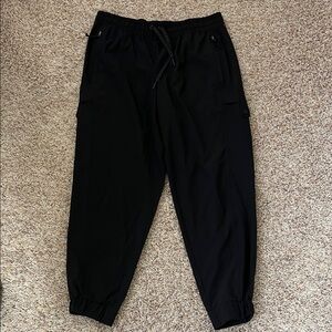 Woman’s Black Jogger Pants
